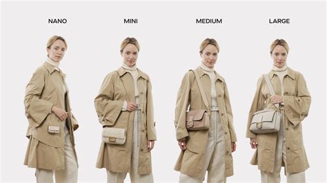 fendi beige baguette|fendi size chart.